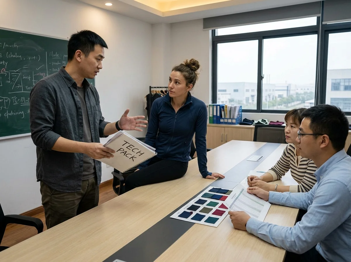 Submit inquiry and briefing for cycling apparel order