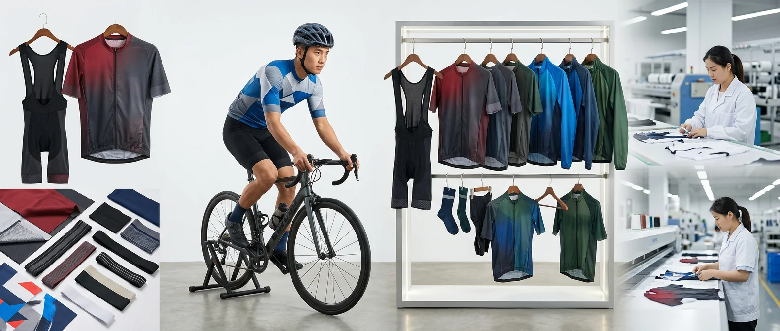 Custom cycling apparel solutions