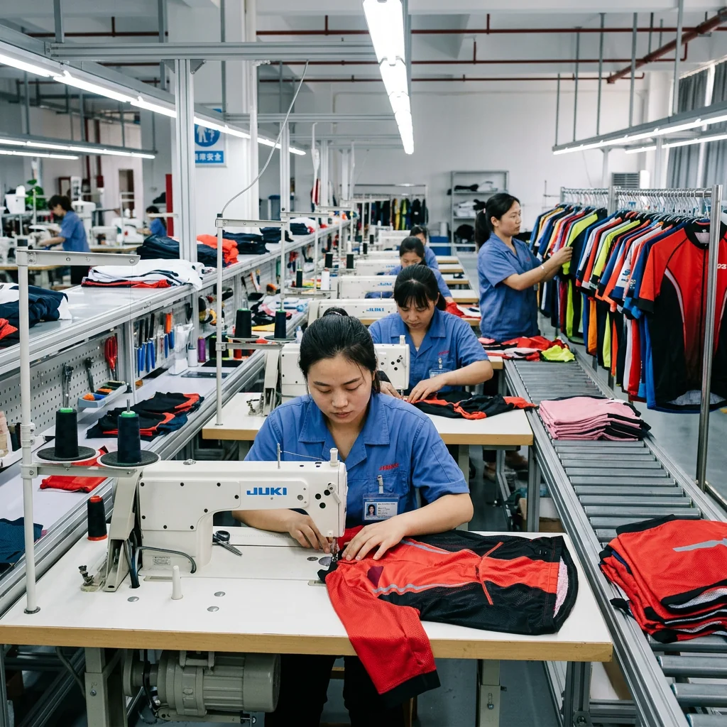OEM ODM cycling apparel manufacturing factory
