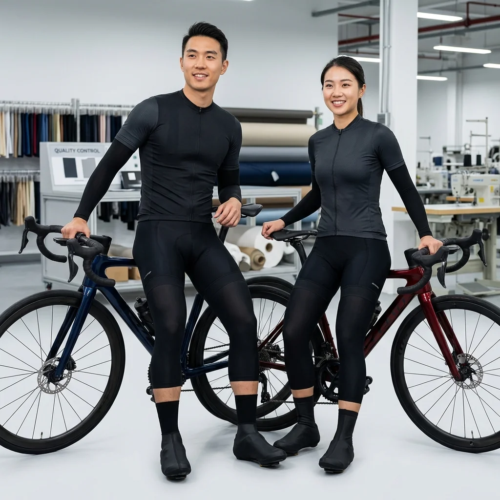 Arm leg warmers and shoe covers