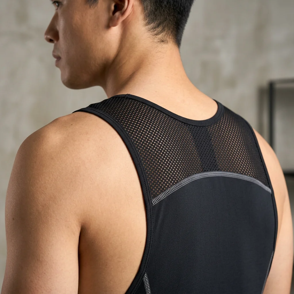 Mesh Bib Strap Detail