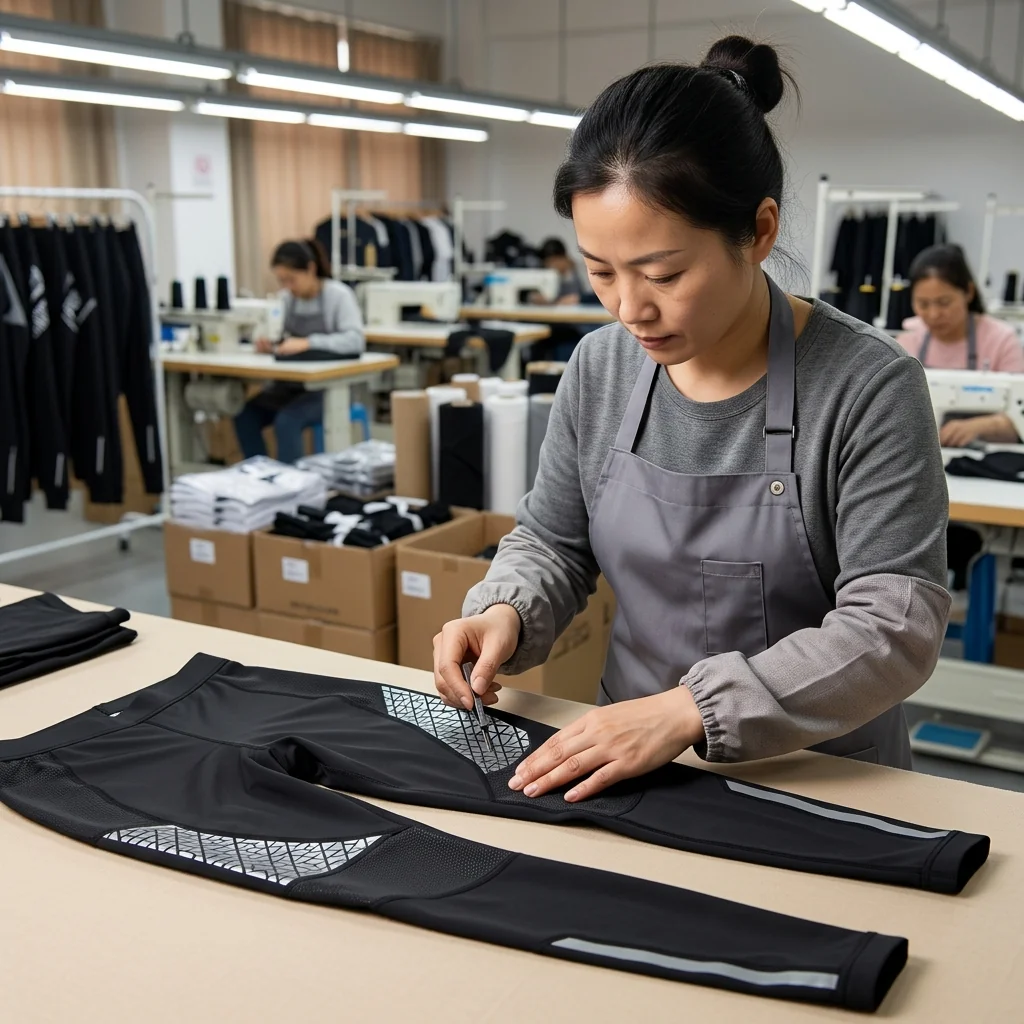 Reflective Detail Tights