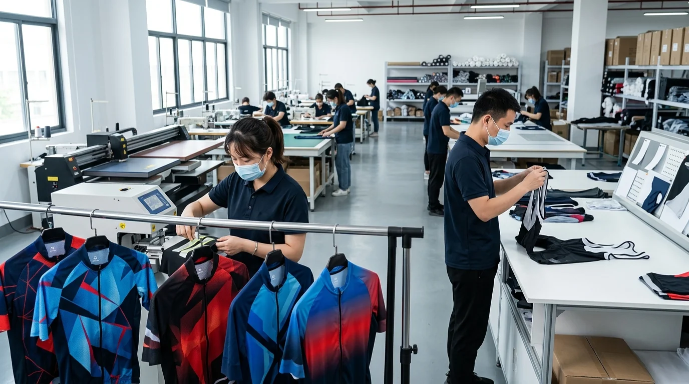 Brand owners custom cycling apparel