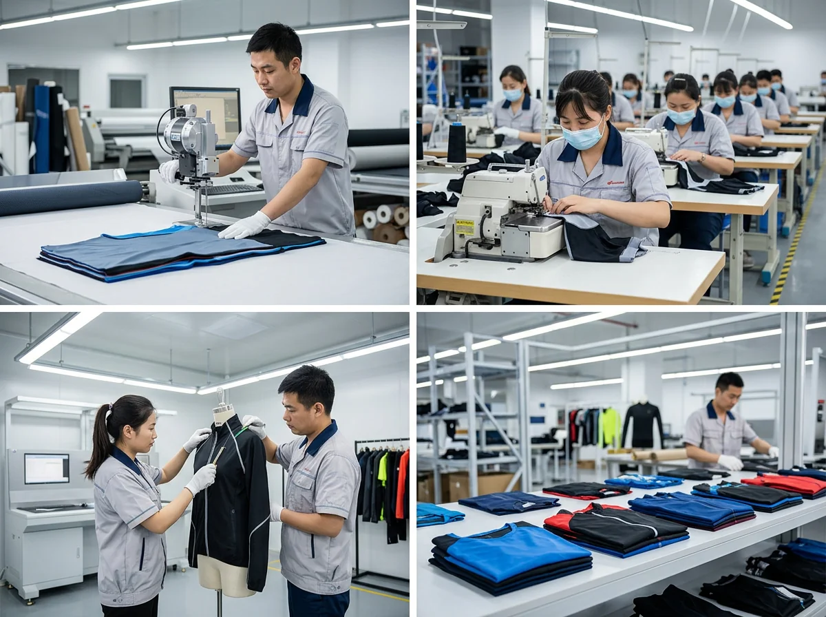 Run Cycling Apparel manufacturing facility