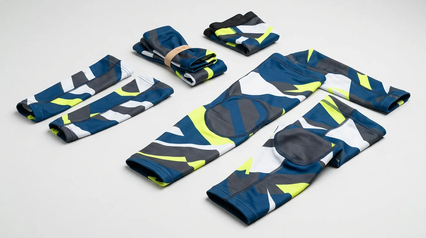 Cycling club team custom matching warmers