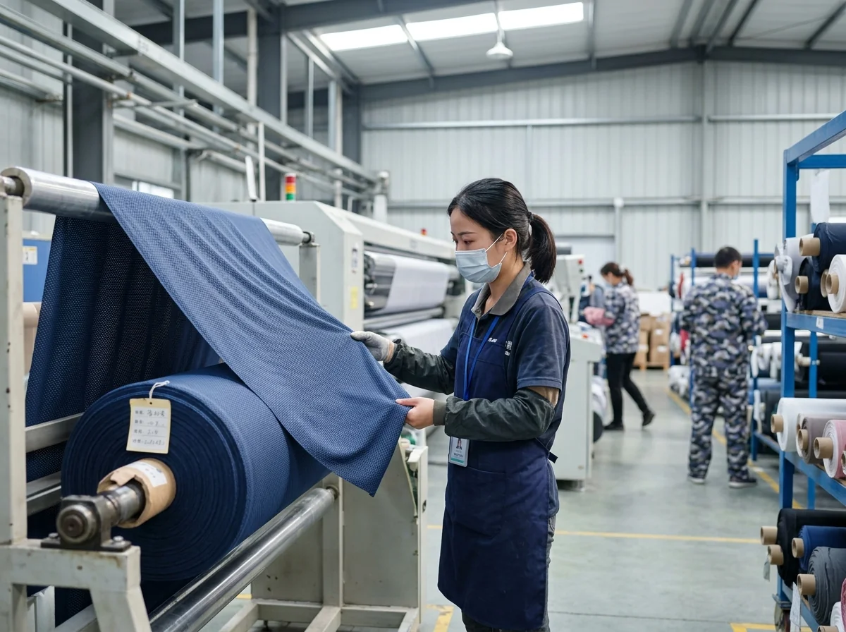 Coolmax quick-dry moisture-wicking fabric swatch