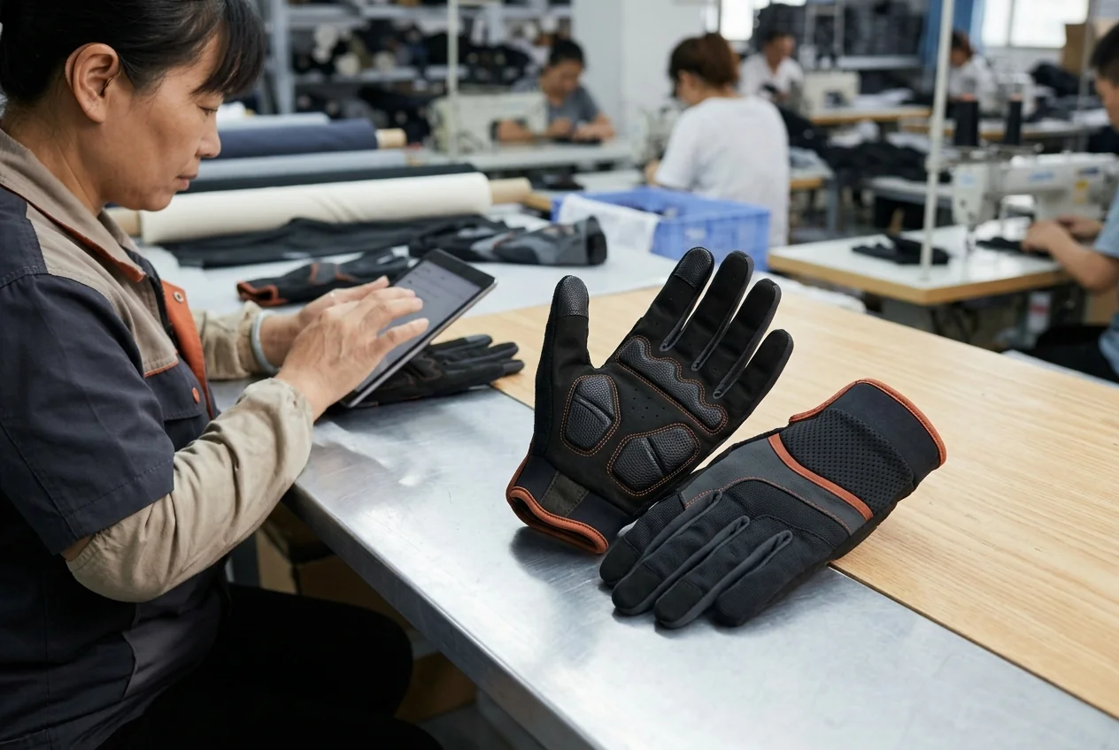 Custom Full-Finger Cycling Gloves Touchscreen