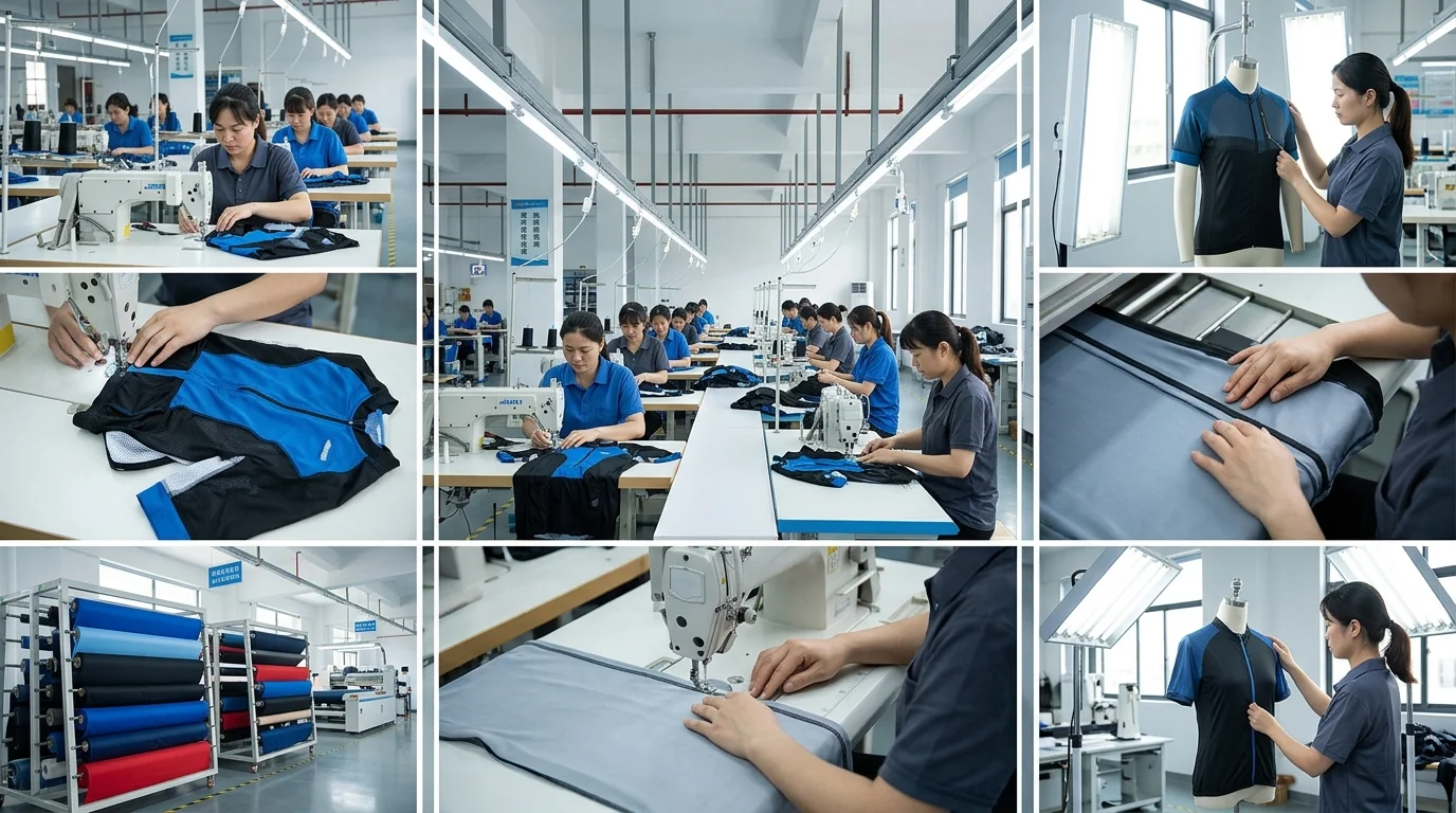 Factory production floor