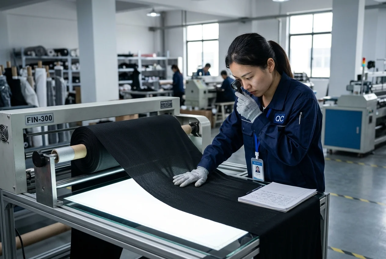 Raw material inspection