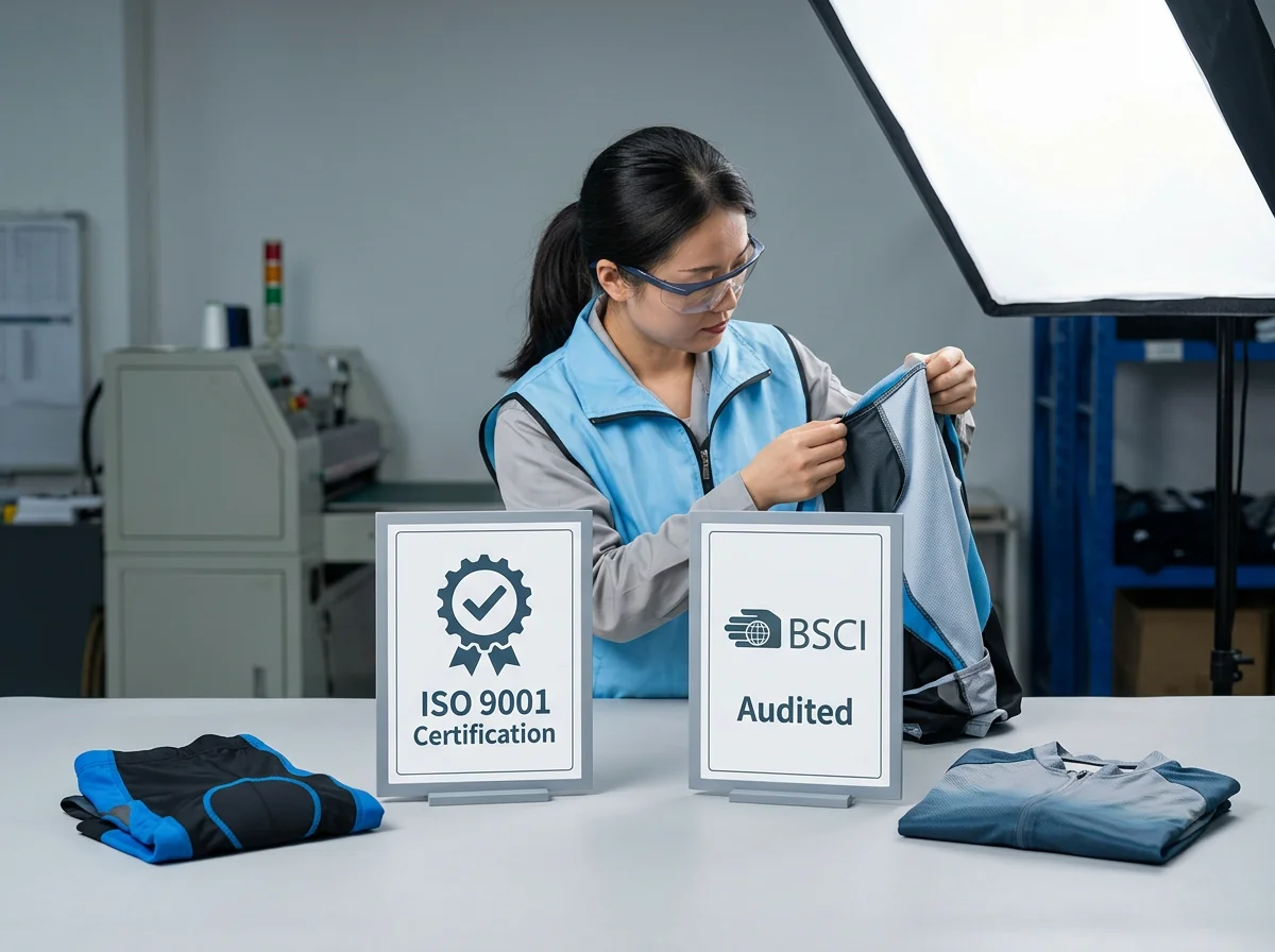 Factory ISO9001 & BSCI Certifications