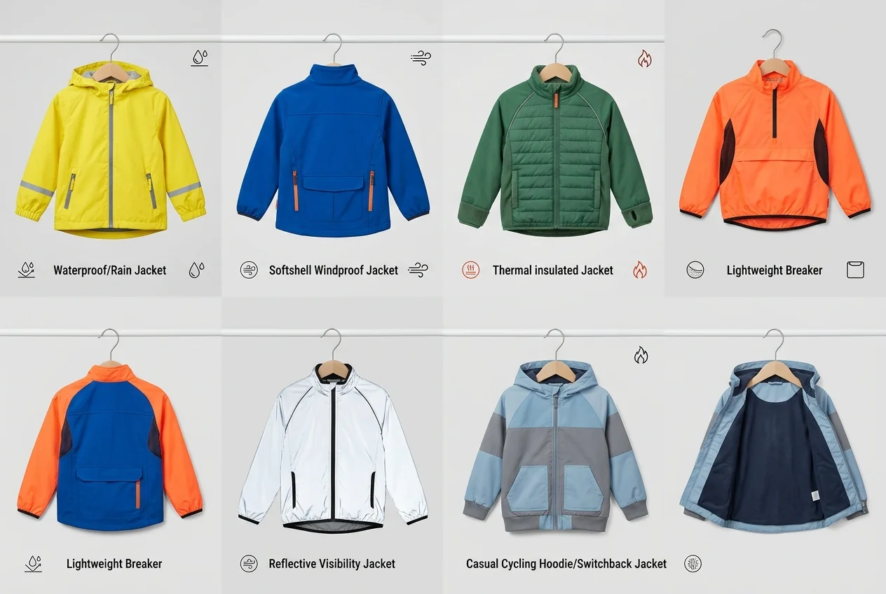 Kids Cycling Jackets