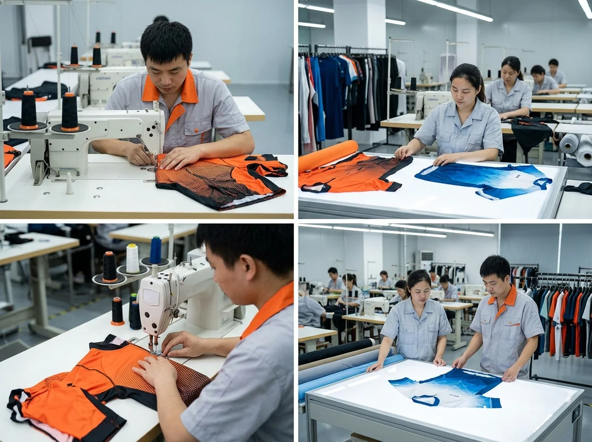 Long-term custom jersey supplier for a well-known cycling apparel brand