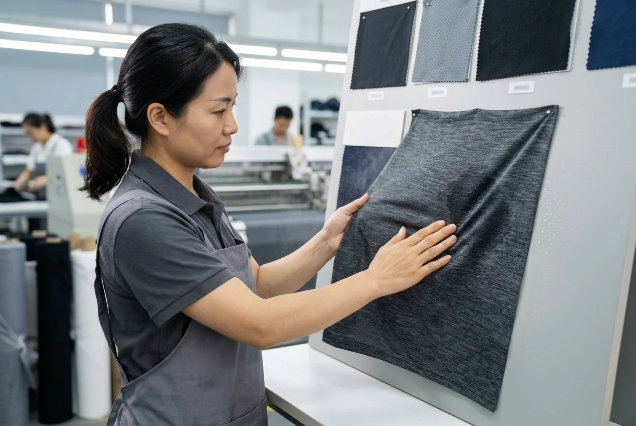 Body-hugging quick-dry cycling jersey main fabric