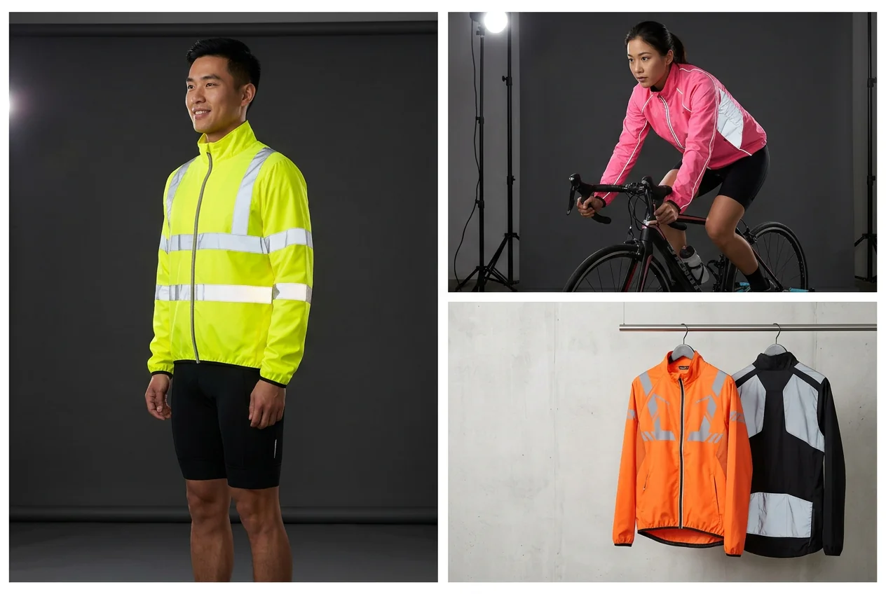 Reflective Safety Cycling Jackets